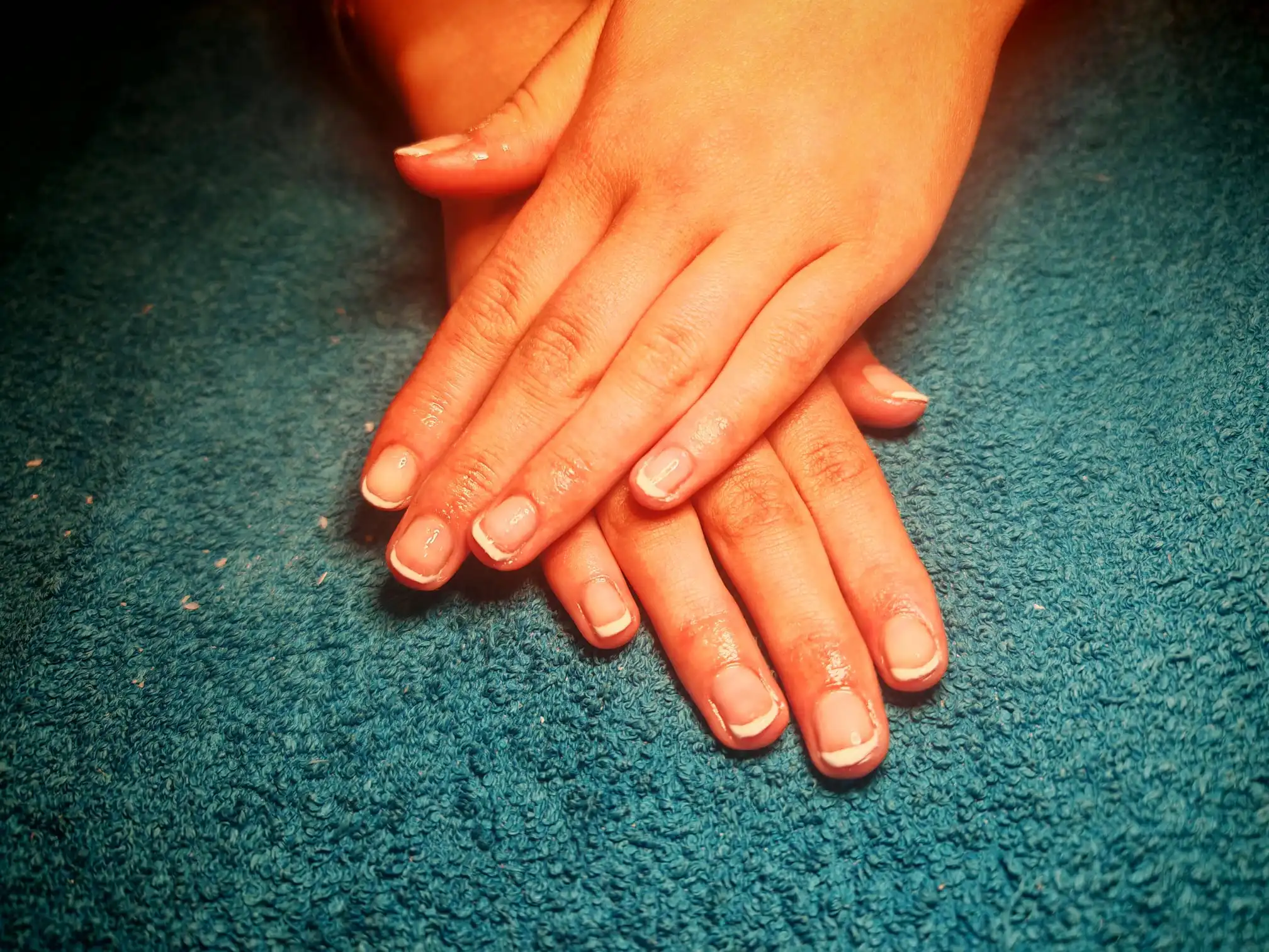 French Tip Manicure Telford