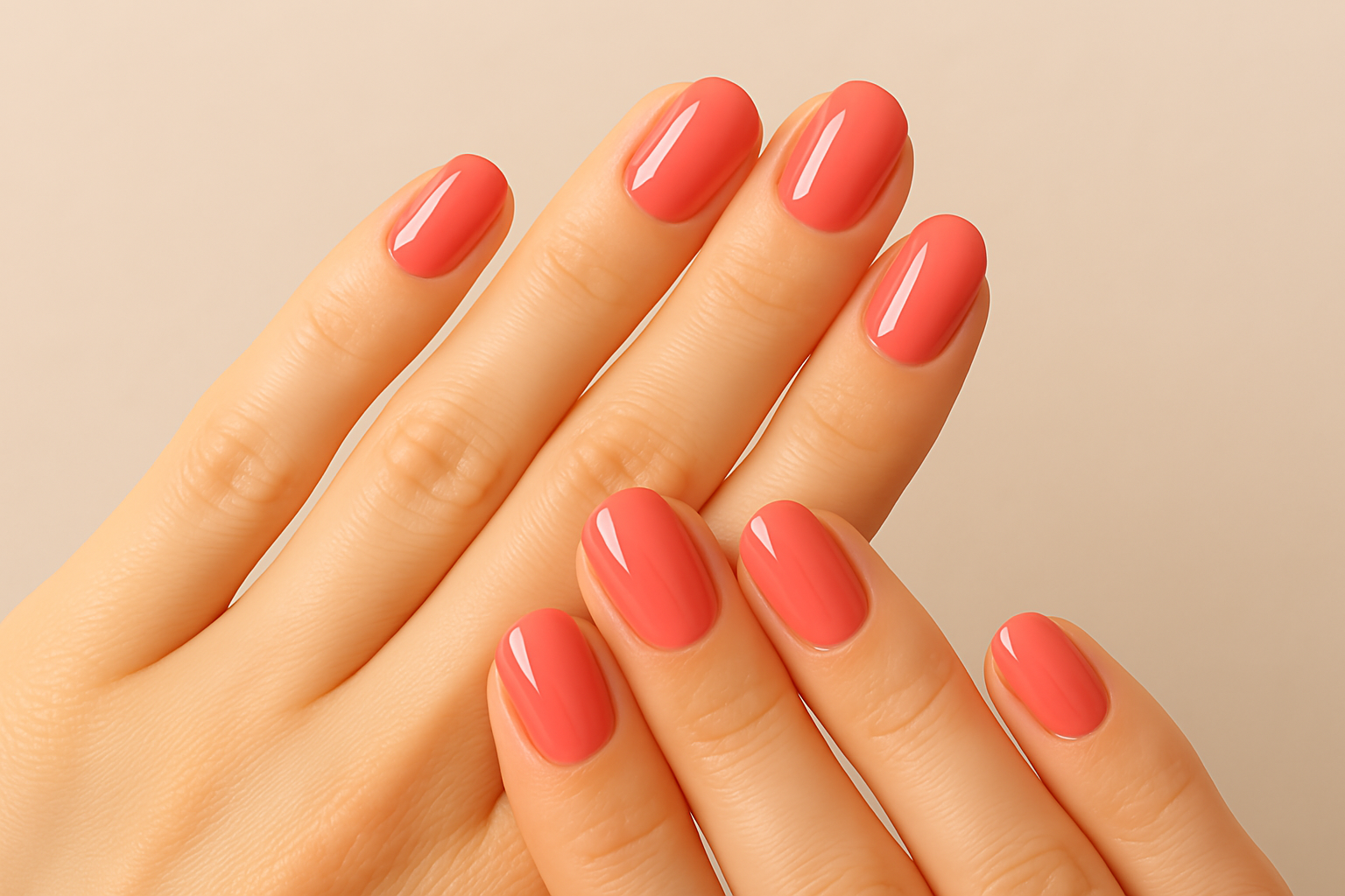Hands Gel Polish in Telford by CANDU